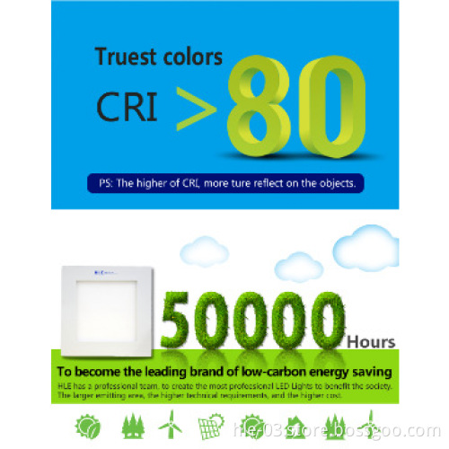 led light panel with RoHS,CE 50,000H led panel